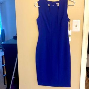 NWT Calvin Klein Dress Navy Blue Size 4P